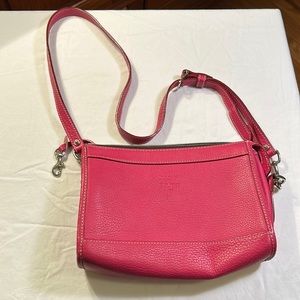 Dooney & Bourke Pink Leather Crossbody